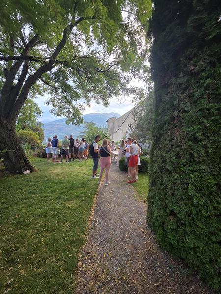 Visite à croquer: Apéro au jardin du gouverneur!_Briançon