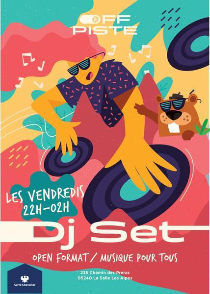 DJ Set au Off Piste_La Salle-les-Alpes