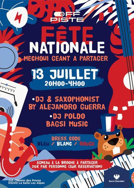 Fête nationale au Off Piste_La Salle-les-Alpes