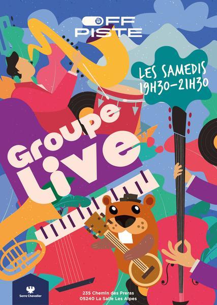 Groupe Live au Off Piste_La Salle-les-Alpes
