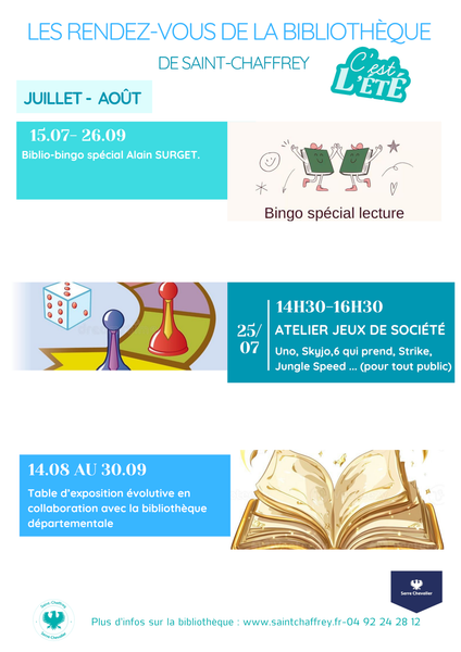 Ateliers jeux à la bibliothèque_Saint-Chaffrey