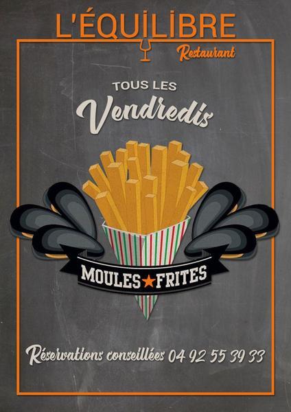 Soirée moulles frites