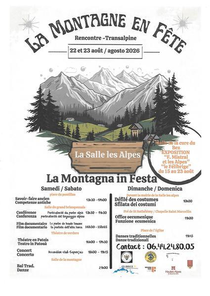 La Montagne en Fête - Rencontre transalpine_La Salle-les-Alpes