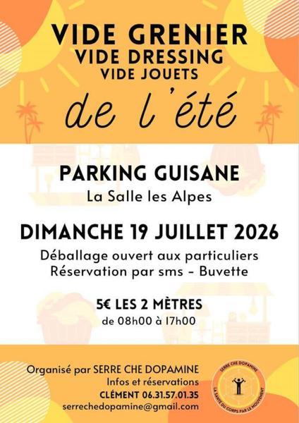 Vide grenier_La Salle-les-Alpes