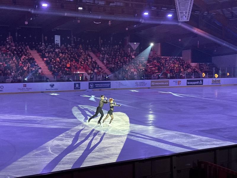 Championnats de France Elites de patinage artistique et das sur glace_Briançon