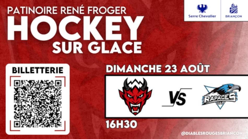 Match de Hockey à la patinoire Roger-Froger_Briançon